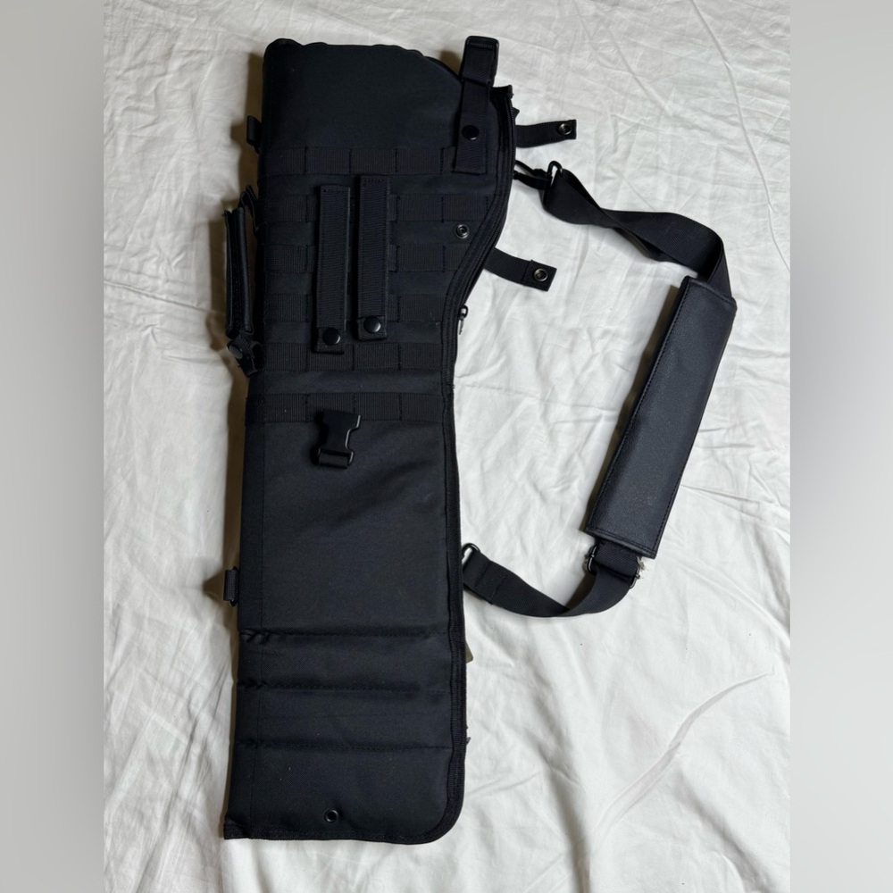 Rothco Black Tactical Molle Rifle Scabbard - Picture 3 of 5